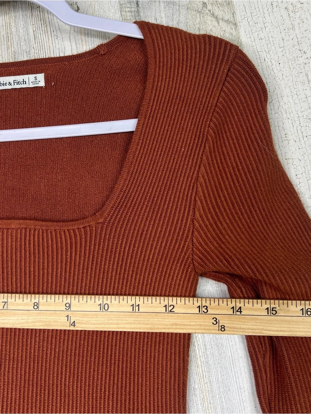 Abercrombie & Fitch stretch ribbed